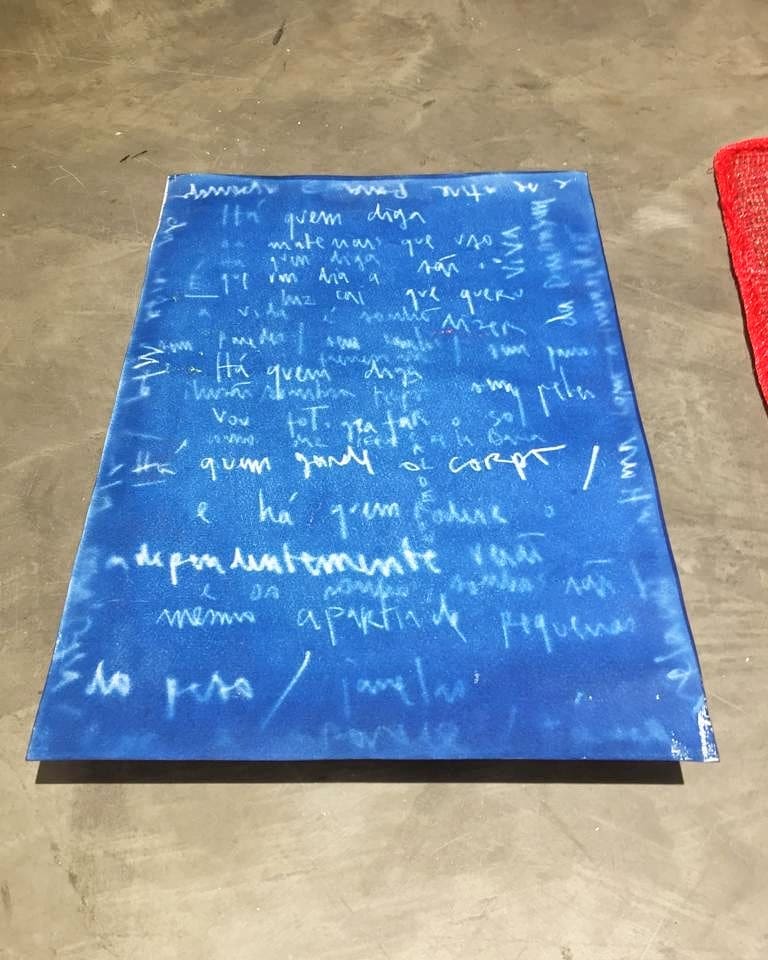 "O nosso corpo" na exposição "Um dia a luz cai", Galeria Liminare, Lisboa / 2019 / Fotografia: Xana Sousa